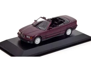 BMW 3-SERIES CABRIOLET 1993 PURPLE METALLIC