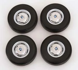 КОЛЕСА ДЛЯ МАСШТАБНОЙ МОДЕЛИ BMW 02 REIFEN UND FELGEN SET 3