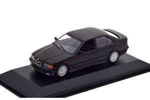 BMW E36 3ER SALOON 1991 BLACK METALLIC / БМВ 3-Я СЕРИЯ ЧЕРНЫЙ
