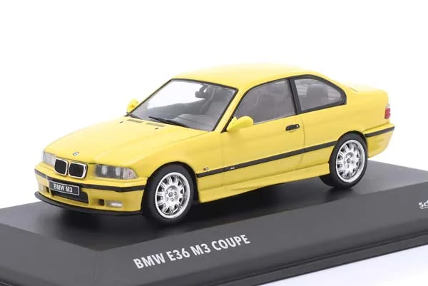 BMW M3 (E36) COUPE 1999 YELLOW