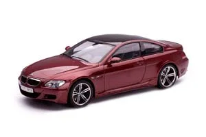 BMW M6 COUPE E63 2006 ТЁМНО-КРАСНЫЙ МЕТАЛЛИК