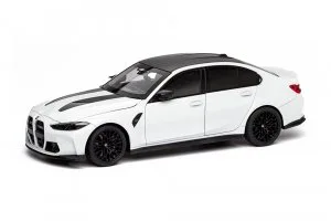 BMW G80 M3 CS LCI 2026 WHITE / БМВ М3 БЕЛЫЙ (ДЛИНА 25 СМ БЕЗ КОРОБКИ)