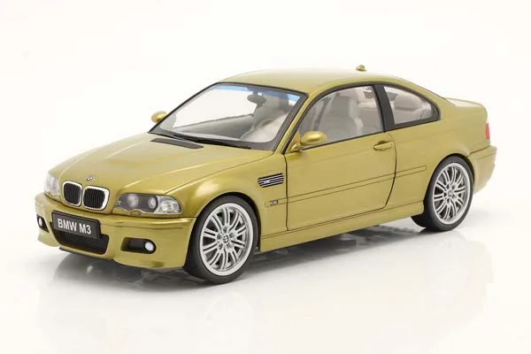 BMW E46 M3 COUPE 2000 YELLOW METALLIC / БМВ Е46 ЖЕЛТЫЙ