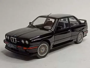 BMW M3 (E30) BLACK 1:18 SOLIDO