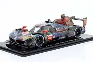 BMW M HYBRID V8 #20 24H LEMANS 2024 ART CAR JULIE MEHRETU / БМВ ГИБРИД V8 24 ЧАСА ЛЕ-МАН АРТ АВТОМОБИЛЬ ДЖУЛИЕ МЕХРЕТУ