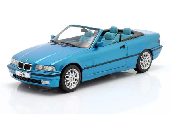 BMW 3ER E36 CABRIO WITH REMOVABLE SOFTTOP TURQUOISE-BLUEMETALLIC / БМВ 3ER E36 КАБРИО СЪЕМНЫЙ МЯГКИЙ ВЕРХ ТУРКВОИСЕ-БЛУЕМЕТАЛЛИК СИНИЙ