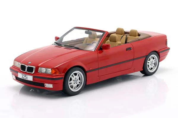 BMW 3ER E36 CABRIO WITH REMOVABLE SOFTTOP RED / БМВ 3ER E36 КАБРИО СЪЕМНЫЙ МЯГКИЙ ВЕРХ КРАСНЫЙ