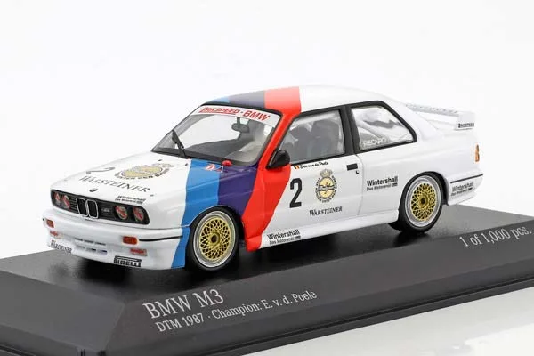 BMW M3 (E30) #2 DTM CHAMPION 1987 ERIC VAN DE POELE / БМВ M3 E30 ДТМ ЧЕМПИОН ЕРИК ВАН ДЕ ПОЕЛЕ