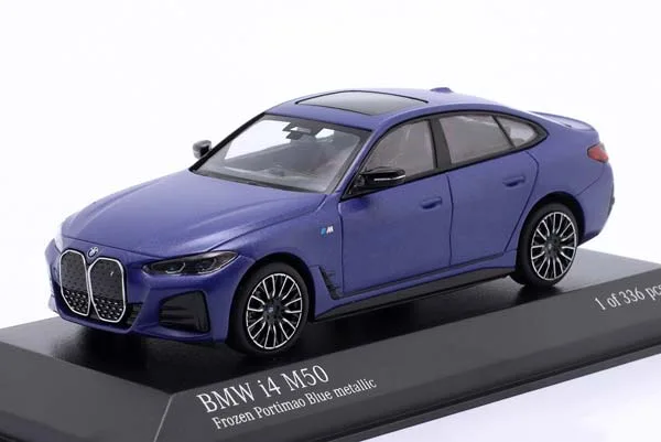 BMW I4 M50 YEAR 2022 FROZEN PORTIMAO BLUE METALLIC / БМВ I4 M50 ФРОЗЕН ПОРТИМАО СИНИЙ МЕТАЛЛИК
