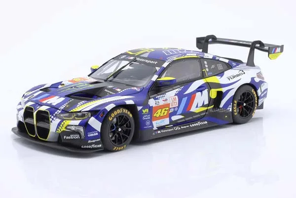 BMW M4 GT3 #46 24H LEMANS 2024 ROSSI, MARTIN, AL HARTHY / БМВ M4 ГТ3 24 ЧАСА ЛЕ-МАН РОССИ МАРТИН АЛ ХАРТЙ