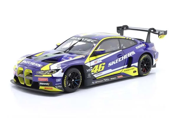 BMW M4 GT3 #46 FIRST PODIUM GTWCE BRANDS HATCH 2023 ROSSI, MARTIN / БМВ M4 ГТ3 ФИРСТ ПОДИУМ ГТВКЕ БРАНДС ХАТЧ РОССИ МАРТИН