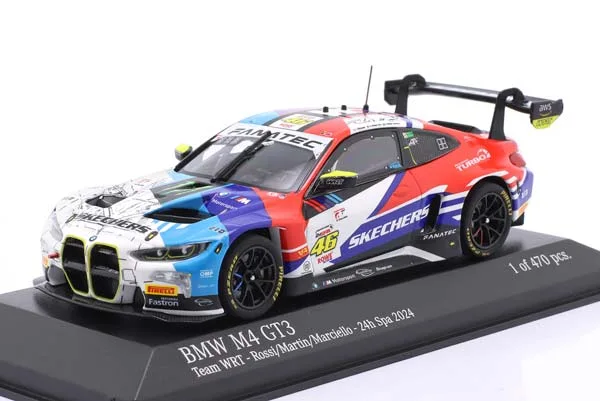 BMW M4 GT3 #46 24H SPA 2024 ROSSI, MARCIELLO, MARTIN / БМВ M4 ГТ3 24 ЧАСА СПА РОССИ МАРКИЕЛЛО МАРТИН