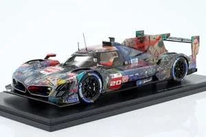 BMW M HYBRID V8 #20 24H LEMANS 2024 ART CAR JULIE MEHRETU